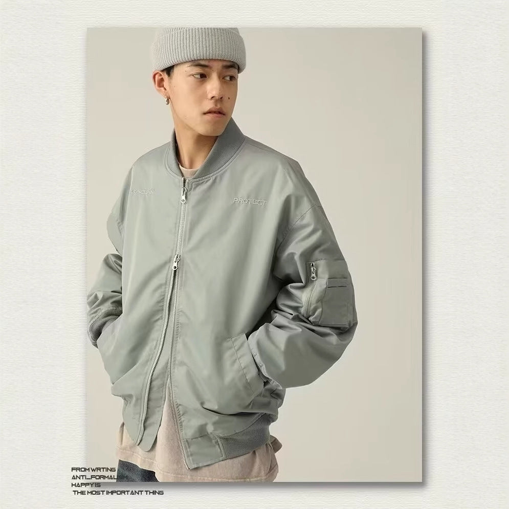 Unisex Oversized Übergangsjacke Echoarchiv