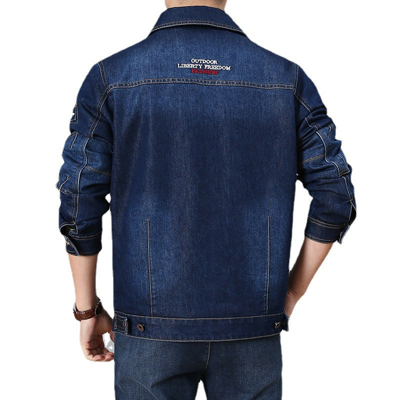 Herren Klassische Jeansjacke Echo Archiv