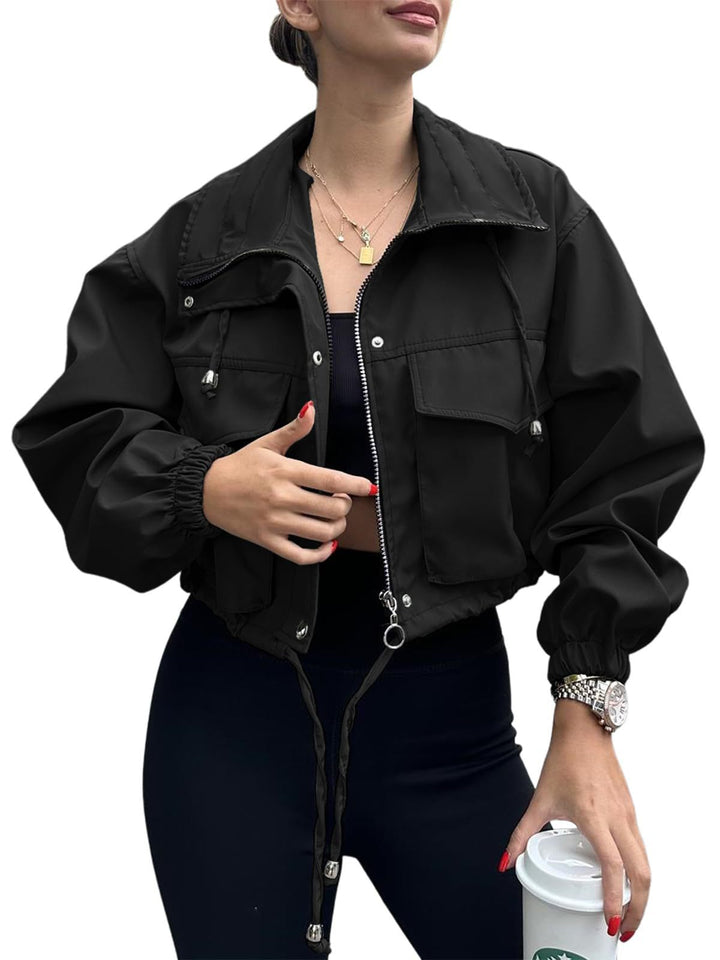 Damen Modische und sportliche Kurzjacke – Célinea