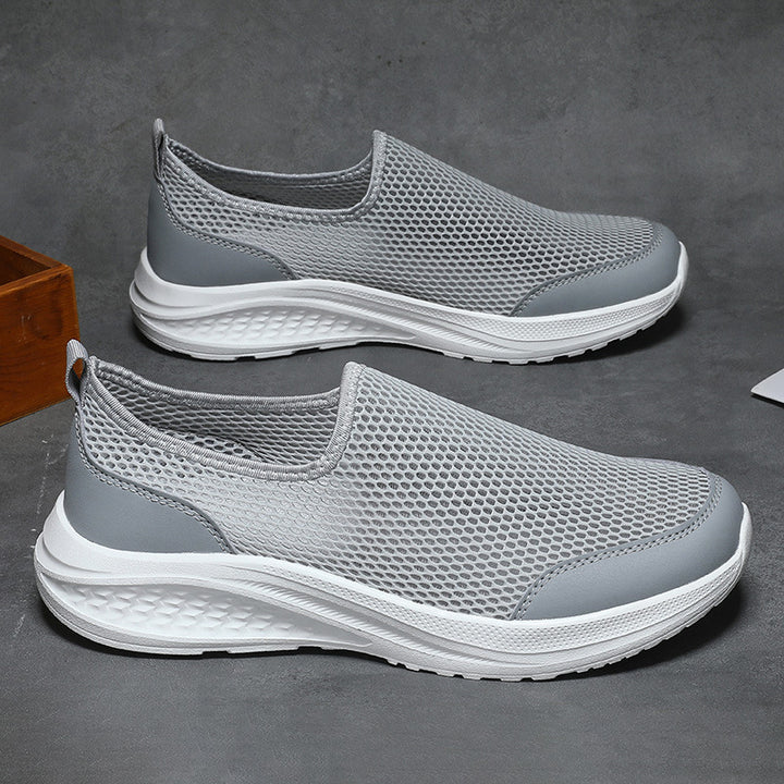 Unisex nan leichter Schlupf-Sneaker mit dreidimensionaler Netzstruktur, ergonomischer Dämpfung und Fersenlasche Echo Archiv