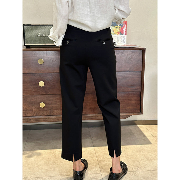 Damen elegante Culotte mit modischem Schlitz Echoarchiv