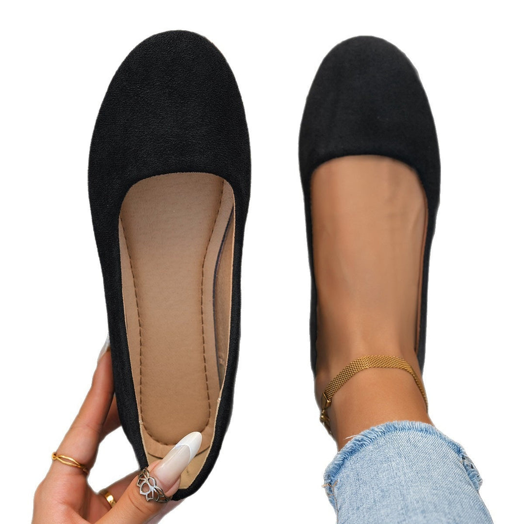 Damen Ballerinas aus weichem Wildleder Echoarchiv