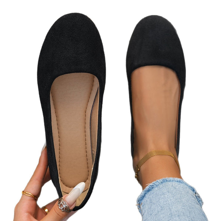Damen Ballerinas aus weichem Wildleder Echoarchiv