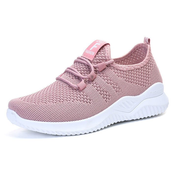 Damen Sportliche Sneaker mit atmungsaktivem Obermaterial von Echo Archiv