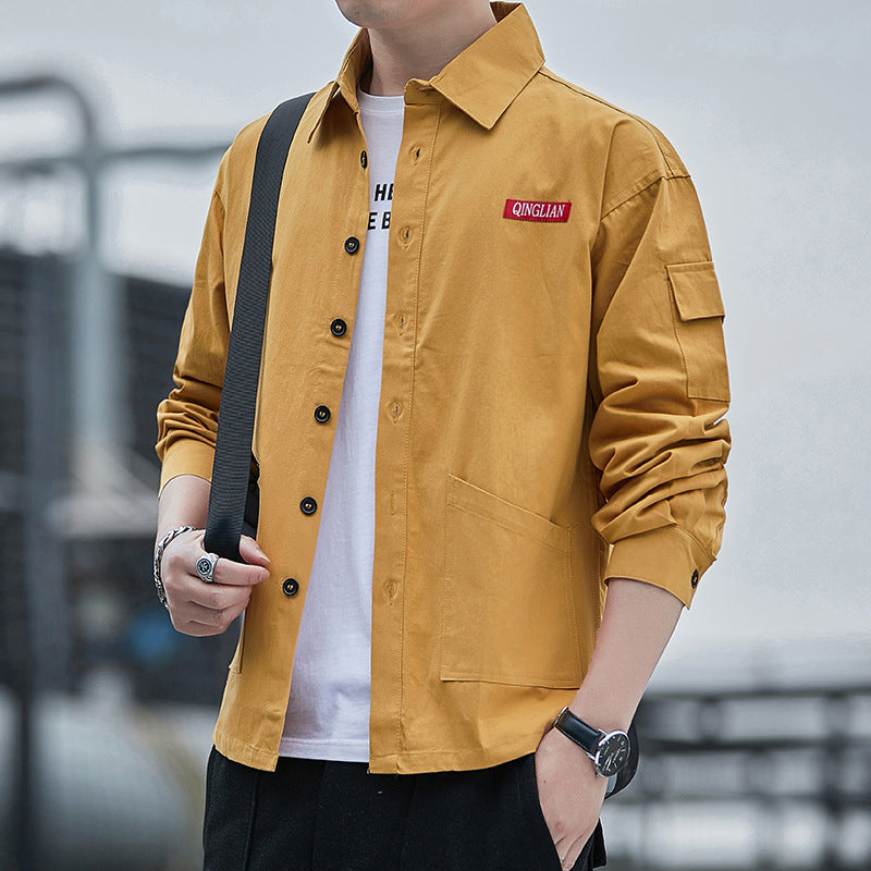 Herren modische Utility-Jacke mit großzügigen Taschen Echoarchiv