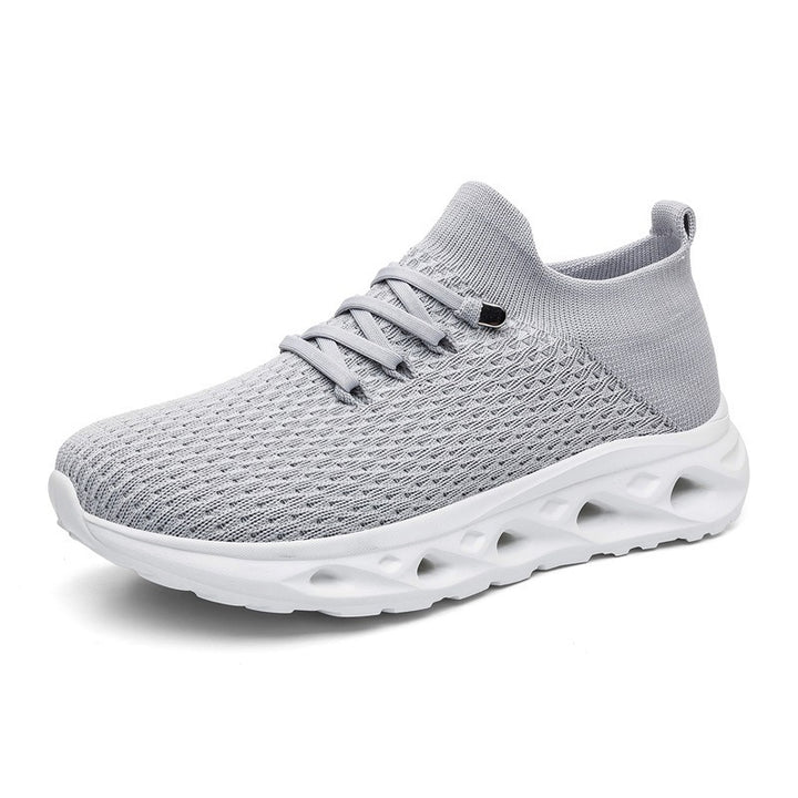 Unisex Atmungsaktive Strick-Sneaker mit sockenähnlichem Schaft und dämpfender Hohlsohle Echoarchiv