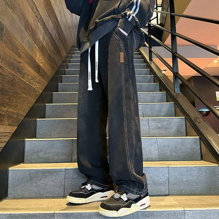 Herren lässige und weite Jeans Echo Archive