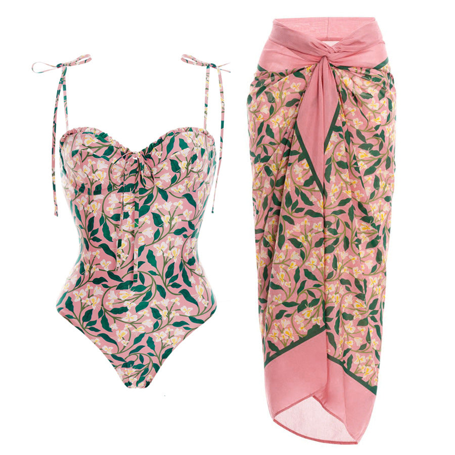 Damen Bikiniset mit verspielten Rüschendetails Echo Archiv