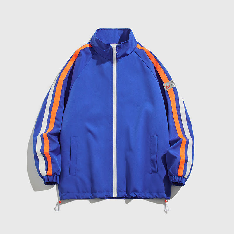 Herren lässige Sportjacke mit reflektierenden Akzenten Echoarchiv