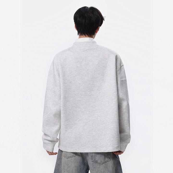 Damen Hochwertiger Stehkragen Pullover Echoarchiv