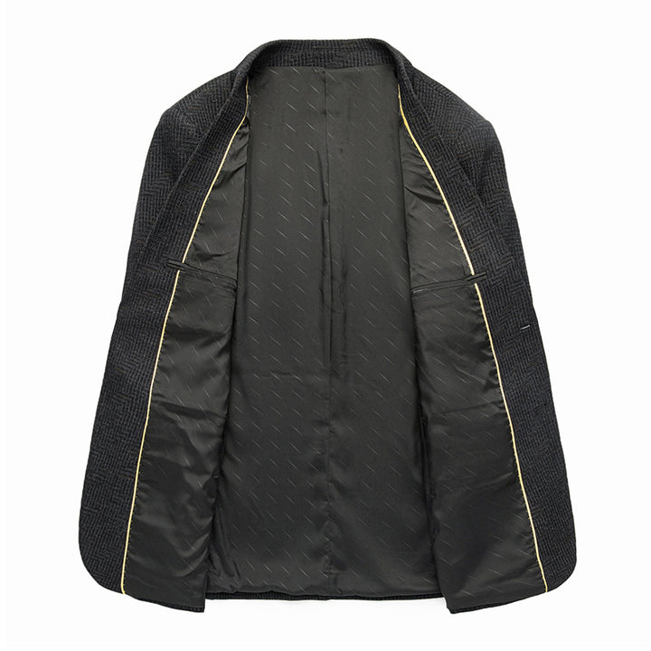Herren eleganter Blazer mit strukturiertem Design Echoarchiv