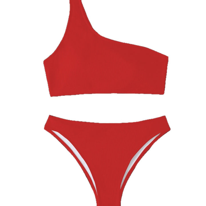 Damen Einseitiger Bikini mit asymmetrischem Design Echo Archiv