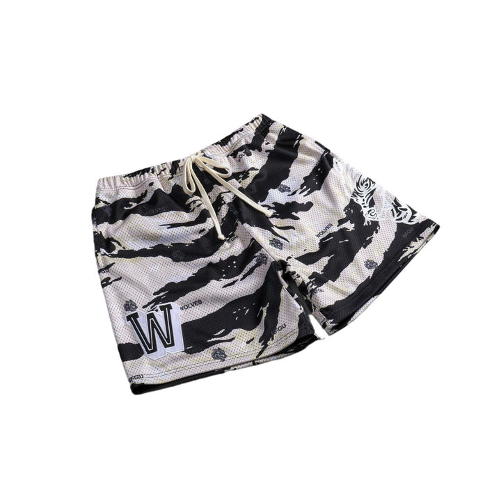 Herren Camouflage Druck Performance Schwimmshorts Echoarchiv