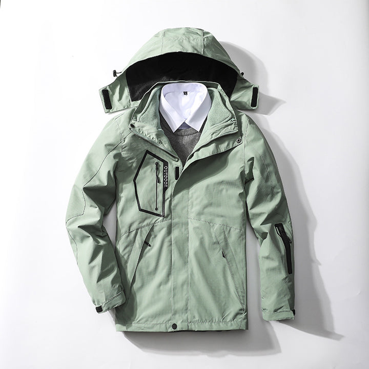 Herren Technische Regenjacke Echo Archiv