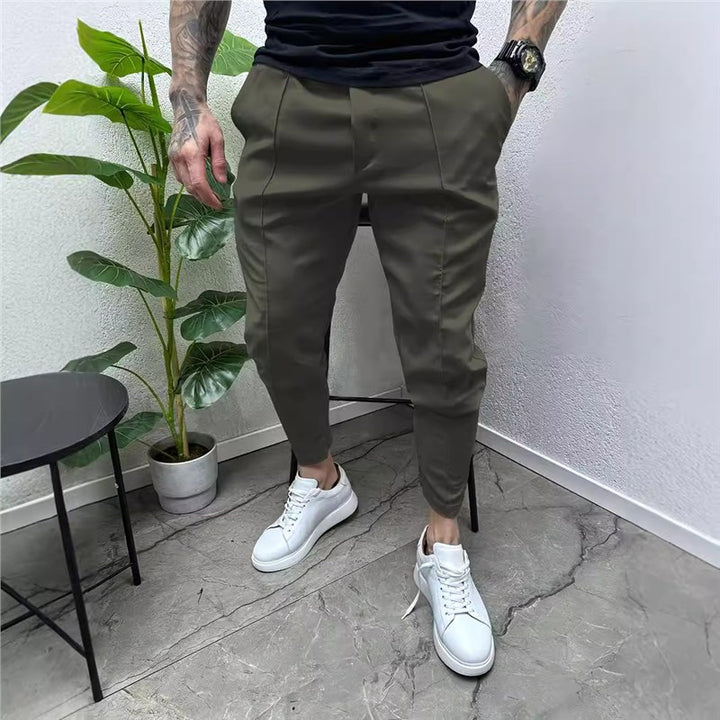 Herren modische Jogginghose mit schmalem Schnitt und praktischen Taschen Echoarchiv