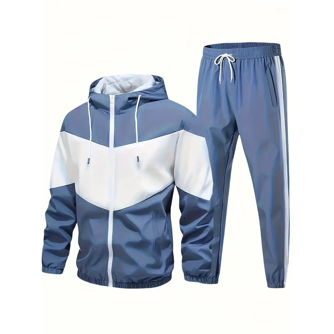Herren Sportliches Trainingsanzugset Echo Archiv