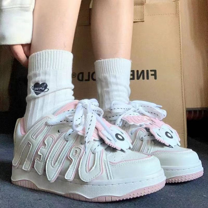 Damen Sneakers mit verspieltem Tierdesign und komfortabler Sohle Echo Archiv