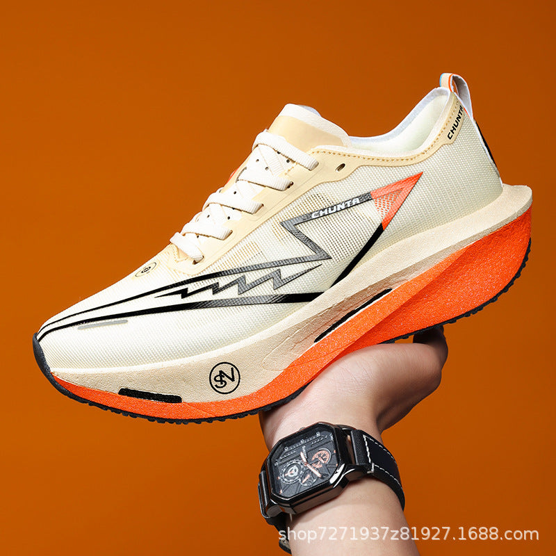 Unisex leichter Performance Laufschuh mit gedämpfter Plateausohle und atmungsaktivem Mesh – Tavélo