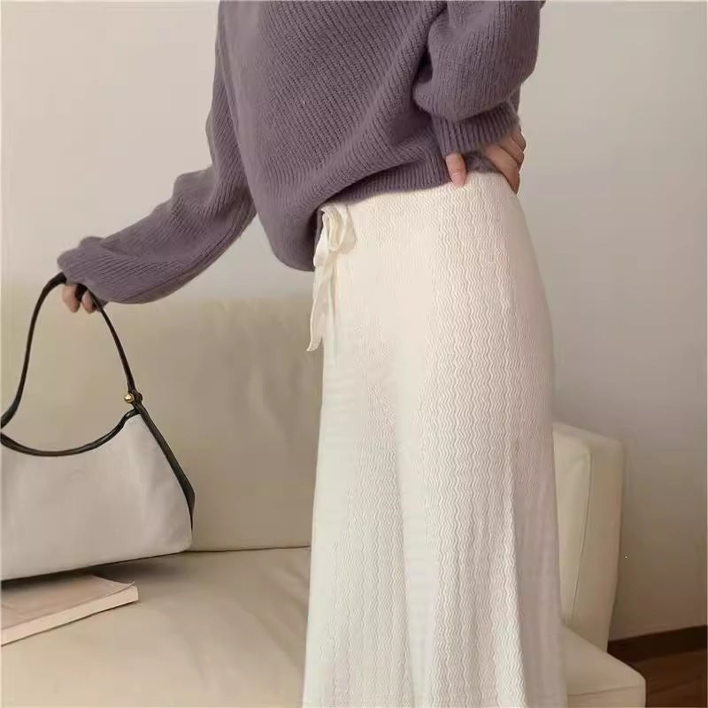 Damen Elegante weite Strickhose Echo Archiv
