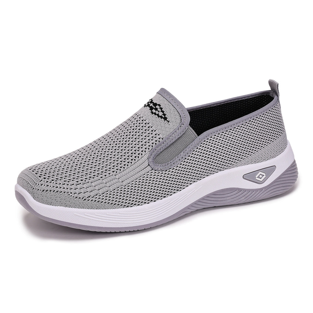 Damen nan atmungsaktiver gestrickter Slip-On Freizeitschuh mit dämpfender EVA-Sohle Echo Archiv
