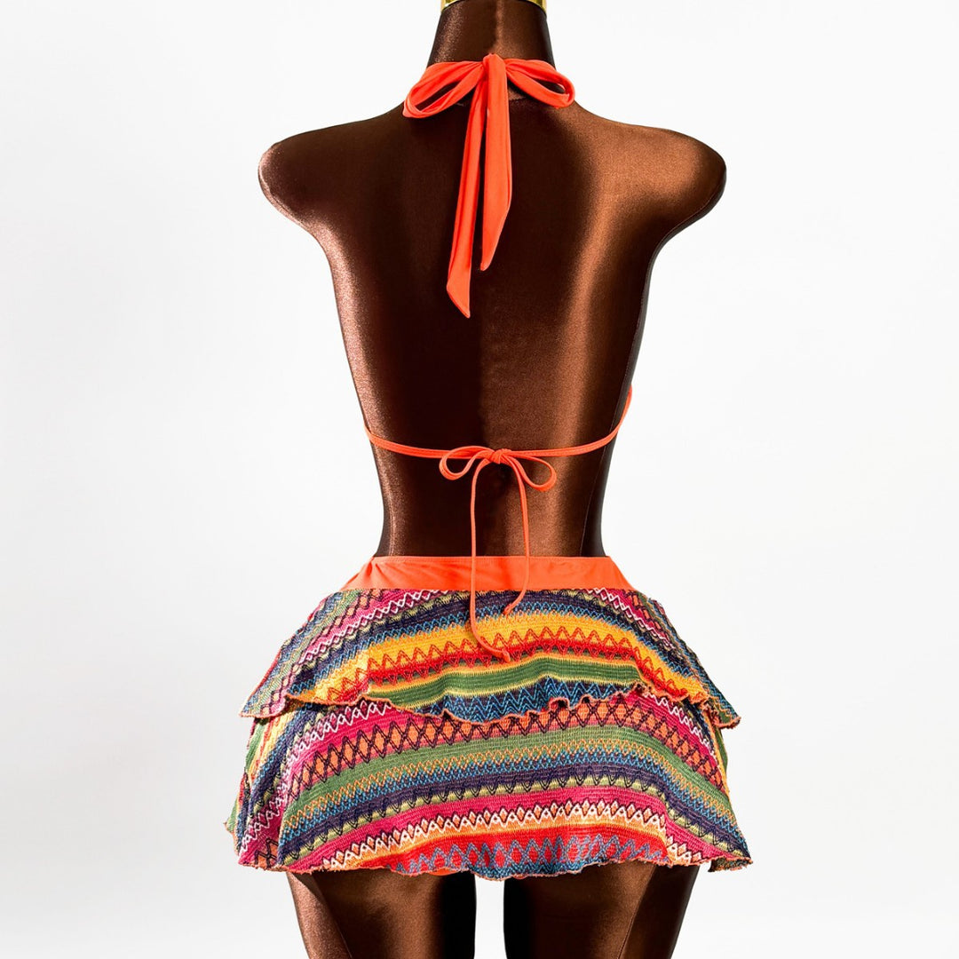 Damen Bikini mit trendigem Allover-Muster Echo Archiv