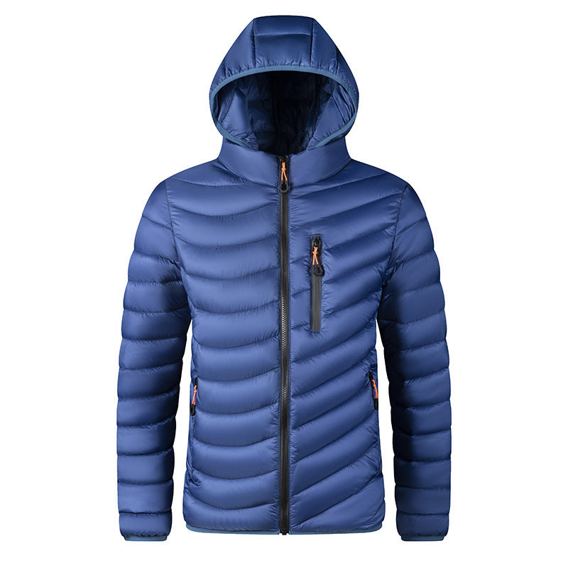 Herren Leichte und wasserabweisende Daunenjacke Echo Archiv