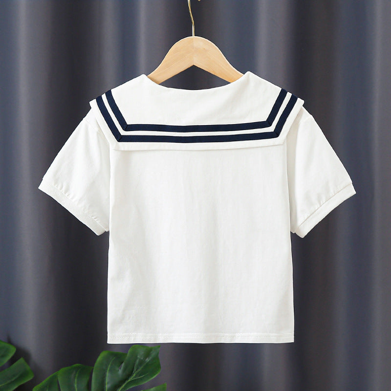 Damen Polo Shirt mit maritimem Kragen Echo Archiv