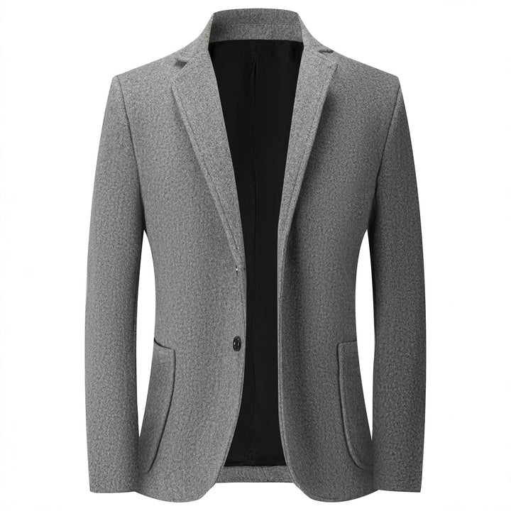 Herren eleganter struktureller Blazer aus hochwertigem Material Echoarchiv