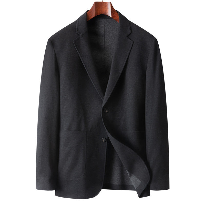 Herren Casual-Sakko mit ungefütterter Konstruktion, aufgesetzten Taschen und Soft-Shoulder Echo Archiv