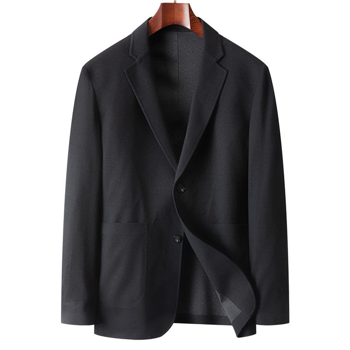 Herren Casual-Sakko mit ungefütterter Konstruktion, aufgesetzten Taschen und Soft-Shoulder Echo Archiv