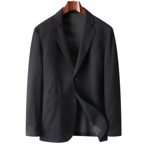 Herren Casual-Sakko mit ungefütterter Konstruktion, aufgesetzten Taschen und Soft-Shoulder Echo Archiv