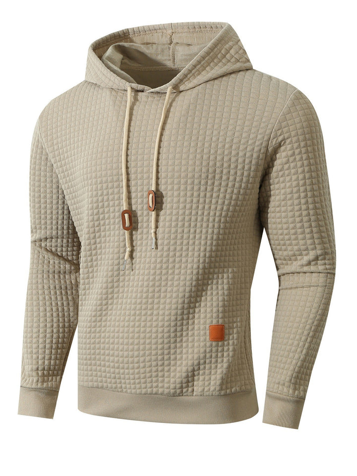 Herren stylischer Kapuzenpullover mit strukturiertem Design Echoarchiv