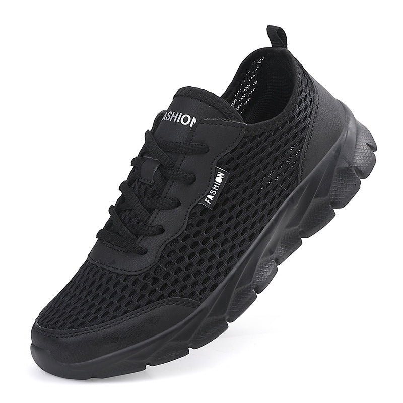 Herren nan leichter Netz-Sneaker mit elastischem Schlupfkragen und dämpfender Schaumsohle Echo Archiv