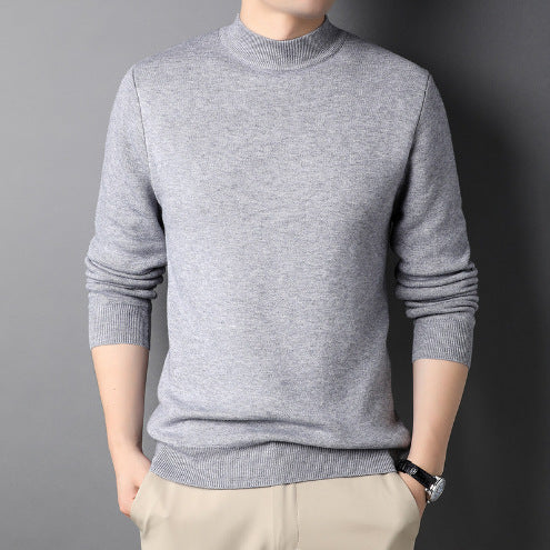 Herren Pullover mit hohem Kragen Echoarchiv