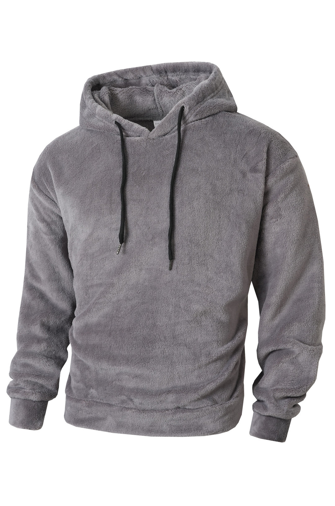 Herren kuscheliger Fleece-Hoodie mit sportivem Schnitt und verstellbarem Kordelzug Echoarchiv