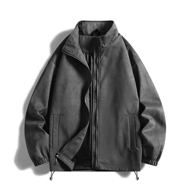 Herren Fleecejacke mit elastischen Bündchen und praktischen Taschen Echoarchiv