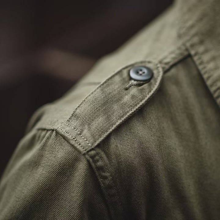 Herren Lässige Utility-Jacke mit praktischen Taschen Echo Archiv