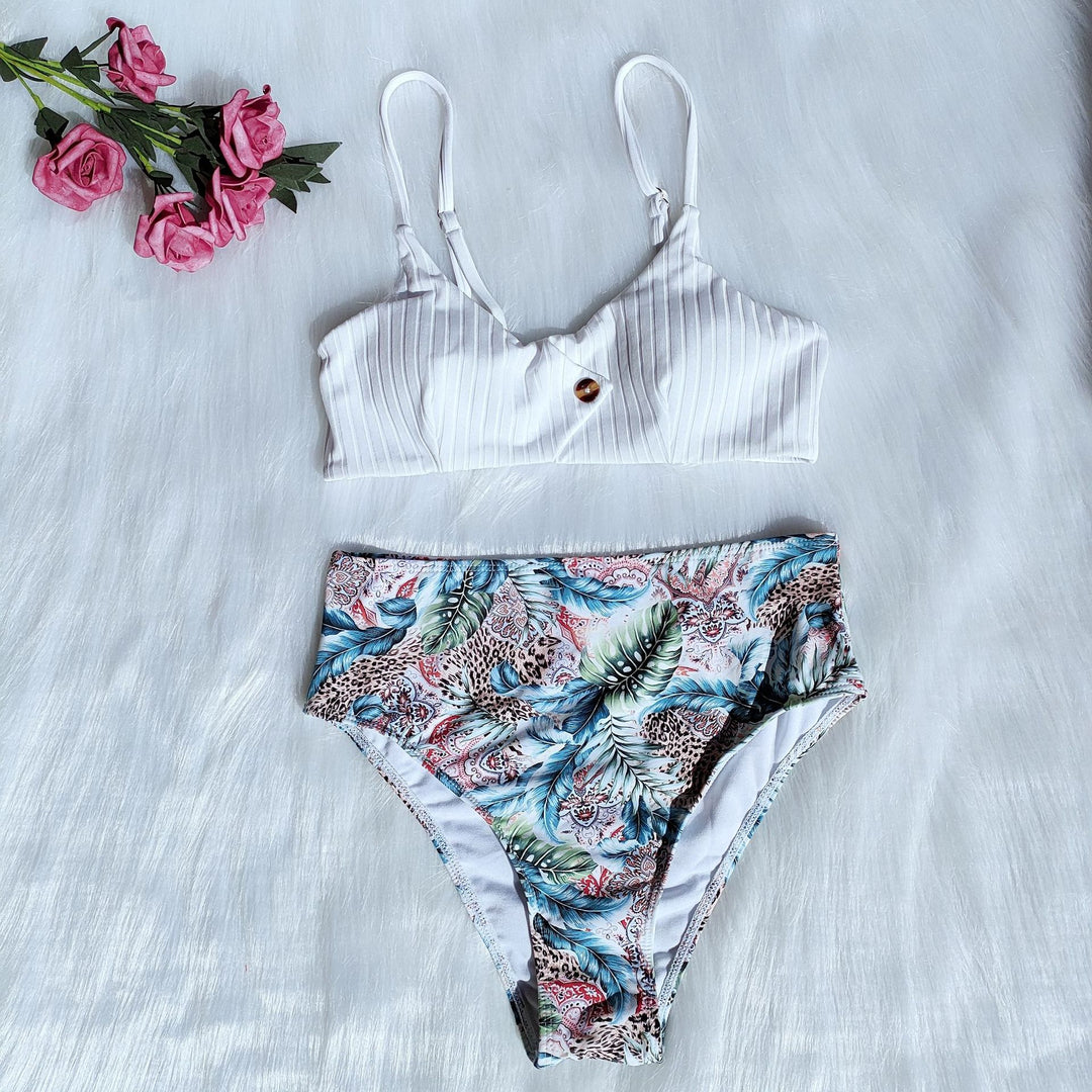 Damen Bikini-Set mit floralem Design und modischem Schnitt Echo Archiv