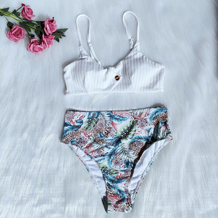 Damen Bikini-Set mit floralem Design und modischem Schnitt Echo Archiv