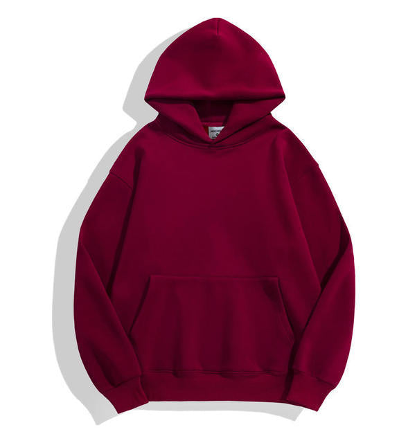 Unisex klassischer Kapuzenpullover mit Kängurutasche und weichem Baumwollfleece – Auréline