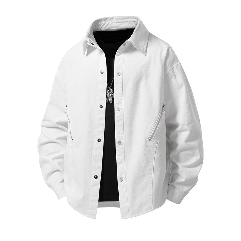 Herren Lässige Utility-Jacke Echo Archiv