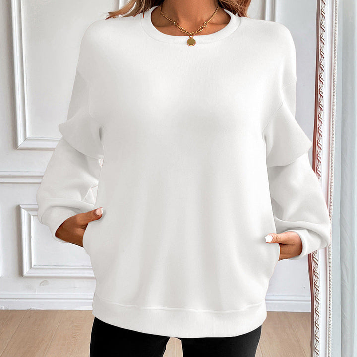 Damen Casual SwEchoarchivtshirt mit Weichen Materialien und Lässigem Schnitt Echoarchiv
