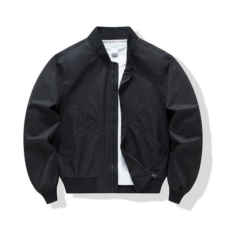 Herren Leichte Übergangsjacke mit hohem Kragen und praktischen Taschen Echo Archiv
