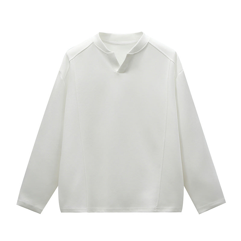 Unisex Oversize Rundhals-Sweatshirt mit Raglannähten und feiner Struktur Echoarchiv