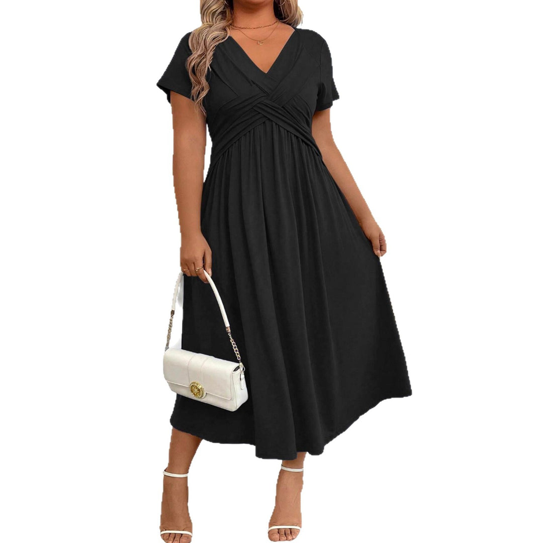 Damen lockeres Maxi-Kleid Echo Archiv