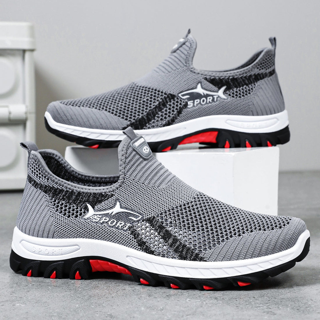 Damen Leichte und flexible Sport-Sneakers mit innovativem Dämpfungssystem – Névara