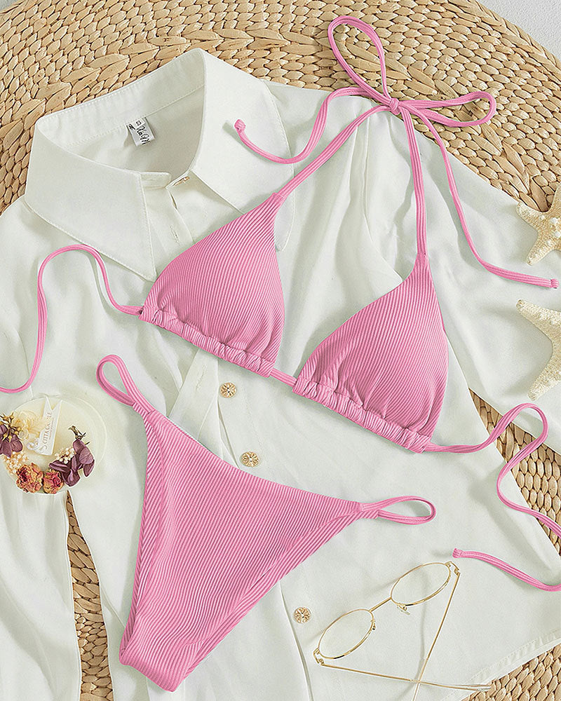 Damen Triangel-Bikini mit raffiniertem Bindesystem Echo Archiv
