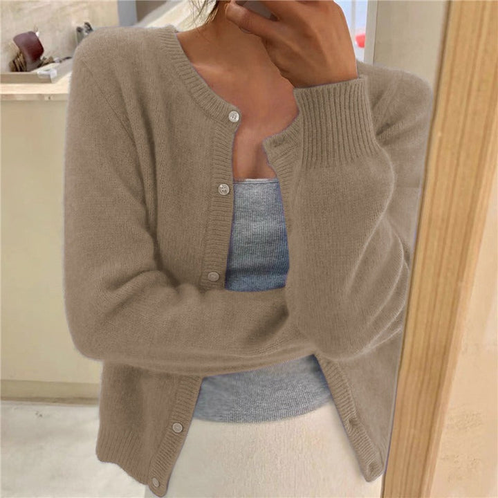 Damen kuschelige Strickjacke Echoarchiv