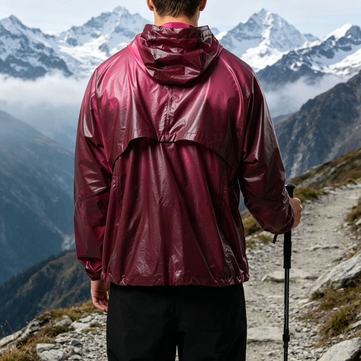 Herren Leichte und Atmungsaktive Funktionsjacke