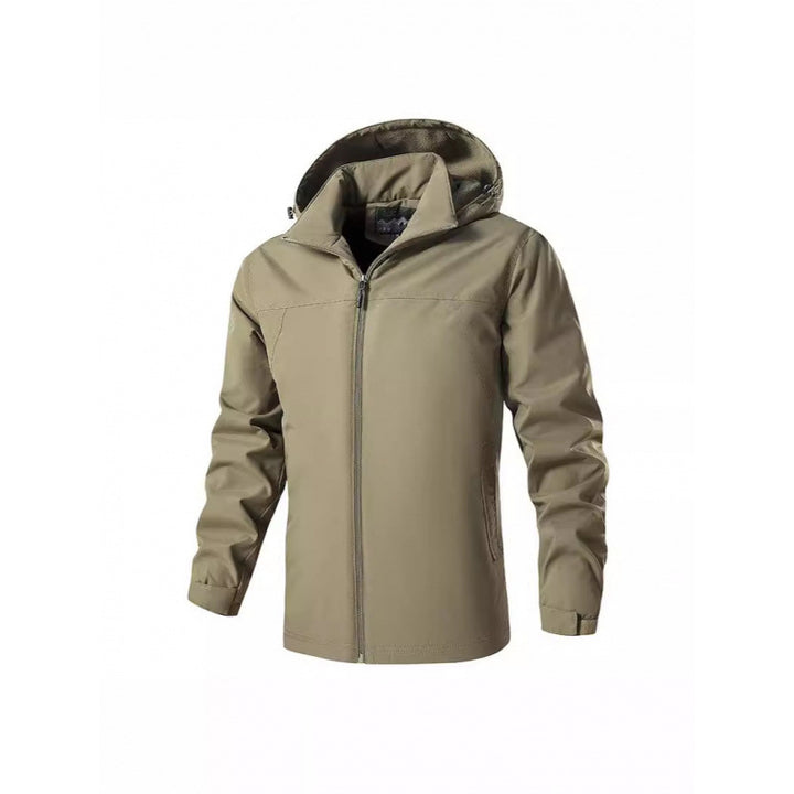Herren leichte Outdoorjacke mit Kapuze Echo Archiv
